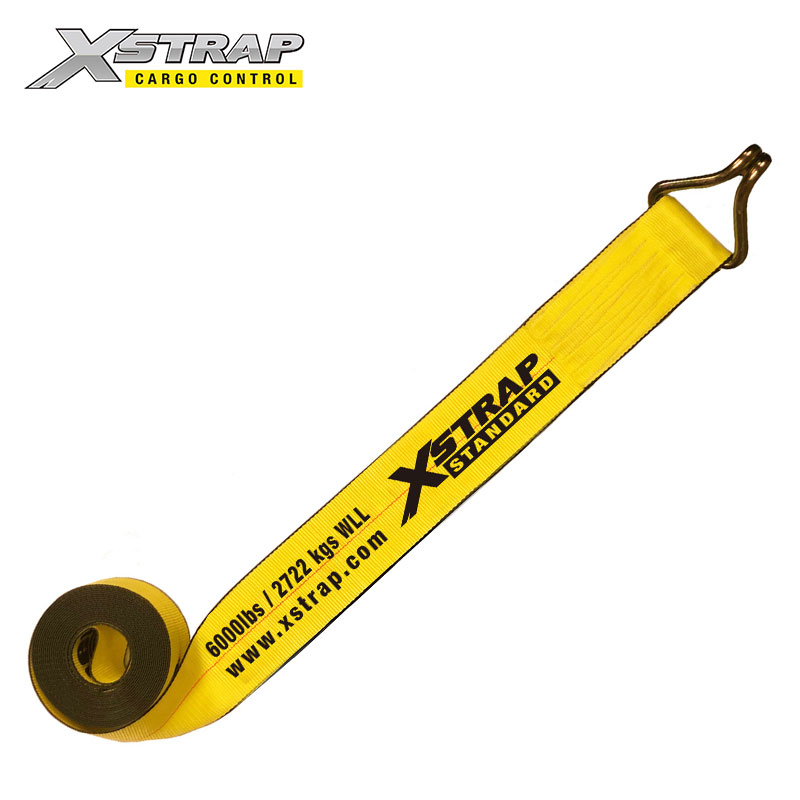 61878-Standard 4 tommers vinsjstropper med wirekrok